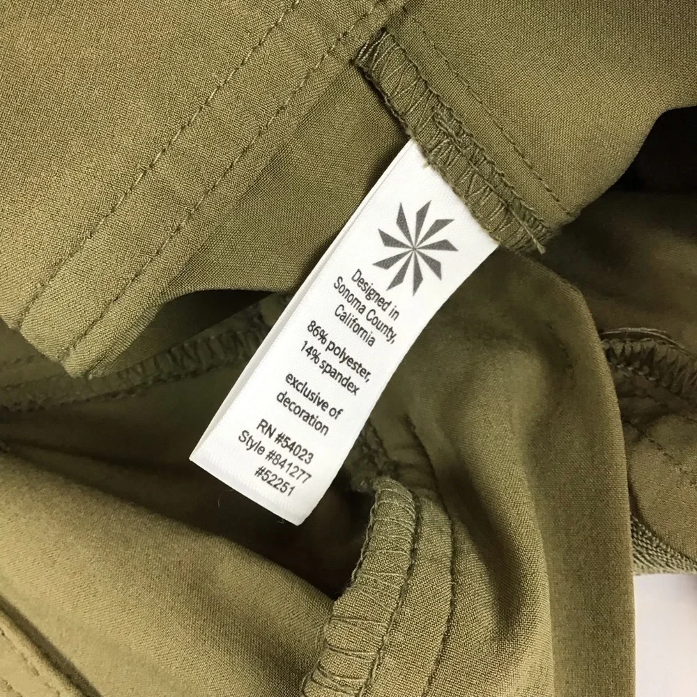 Athleta Olive Green Hiking Travel Skirt | 14